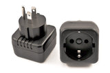 VP 13 - Converts German Shucko Euro Plug to Grounded USA Plug