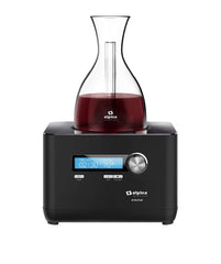 Alpina iFavine iSommelier Smart Electric Super Speed Wine Aerating Decanter Reduces Decanting Time to Seconds