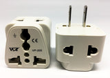 VP-205W Universal 2-outlet Plug Adapter for USA / Canada