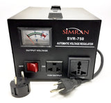 SVR-750 Automatic Voltage Regulator with Built-in 110v- 240v Up Down Voltage Transformer - 750 Watt