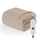 SUNBEAM NORDIC PREMIUM HEATED THROW - BEIGE