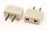 VP 19W - Plug Adapter for Japan and Euro to USA Non-polarized plug