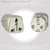 PLUG ADAPTER FOR GERMAN SHUCKO OUTLETS & AFGHANISTAN