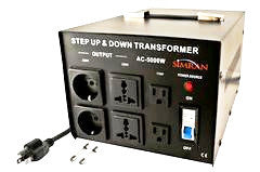5000 Watts Step Up Down Voltage Converter Transformer 110v 220v