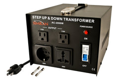 AC-2000 Watts Step Up / Down Voltage Transformer 