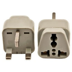 Grounded Plug Adapter For UK / Hong Kong / Afghanistan