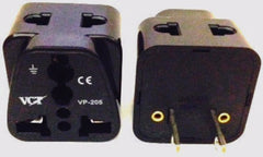 Two Outlet Universal Plug Adapter for USA / Canada