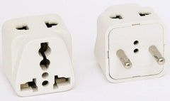 Two Outlet Universal Plug Adapter for Europe / Asia