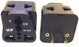 Two Outlet Universal Plug Adapter for USA / Canada