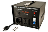 1500 Watt 110/220 Volt Step Up Down Converter Transformer
