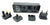Simran SM-90KIT 4 Outlet Universal Travel Power Strip 2 USB 2 AC Outlets Plus UK/USA/AU/EU Plugs 100-250V