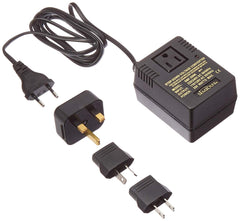 SMF-200K Deluxe 200 Watt Step Down Converter with International plug Adapters for Worldwide Use
