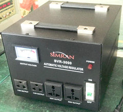 SVR-5000 Automatic Voltage Regulator with Built-in 110v-240v Up Down Voltage Transformer - 5000 WATT