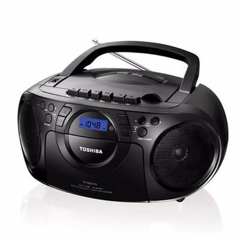 Toshiba TY-CKU310 Portable Boombox CD USB MP3 AM/FM Radio Cassette Rec –  Voltage Converter Transformers