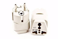 VP-109 Universal Plug Adapter for Europe / German Schuko Plug