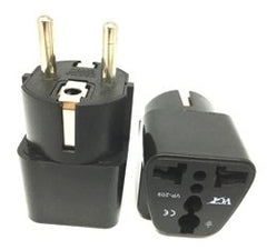 VP-109B  USA To Europe / German Schuko Plug Adapter