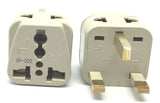 VP-202W 2-in-1 Two Outlet USA to UK, Hong Kong, Singapore Universal Travel Plug Adapter