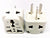 VP-203W Two Outlet Universal Plug Adapter for Australia, New Zealand and More CE & RoHS Compliant