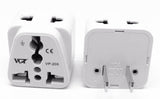 VP-205W  USA Travel Plug Adapter with 2-Outlets