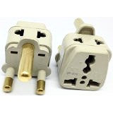 VCT VP-210 Two-outlet Universal Plug Adapter for S. Africa