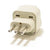VP 107A - USA to Italy Universal Grounded Plug Adapter