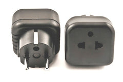 VP-11 USA to  Euro German Schuko Plug Adapter Also for Europe / Asia