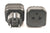 VP-11 USA to  Euro German Schuko Plug Adapter Also for Europe / Asia