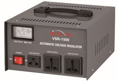 Simran VSR-1500 Deluxe Voltage Regulator with 110V -240V Voltage Transformer Converter,  1500W