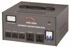VSR-5000 Deluxe 110v to 220/240v Step Up Down Voltage Transformer with Automatic Voltage Regulator/Stabilizer