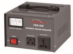 500 Watt Voltage Converter Transformer with Built-In Power Regulator Stabilizer